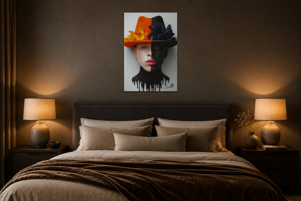 Half & Half VIII - Impression sur aluminium HD | E9 Fine Metal Art