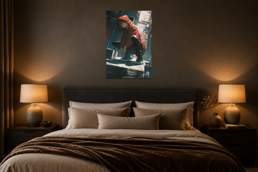 Tokyo Alley - Impression sur aluminium HD | E9 Fine Metal Art