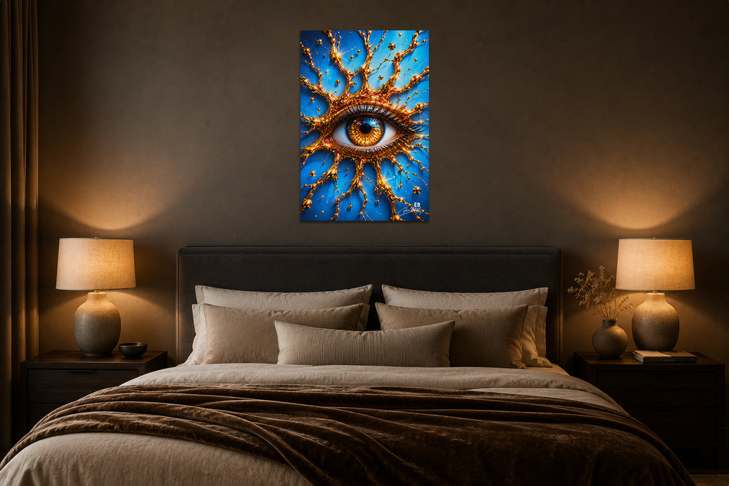 Shattered Elegance - Surrealist Art Aluminium Print