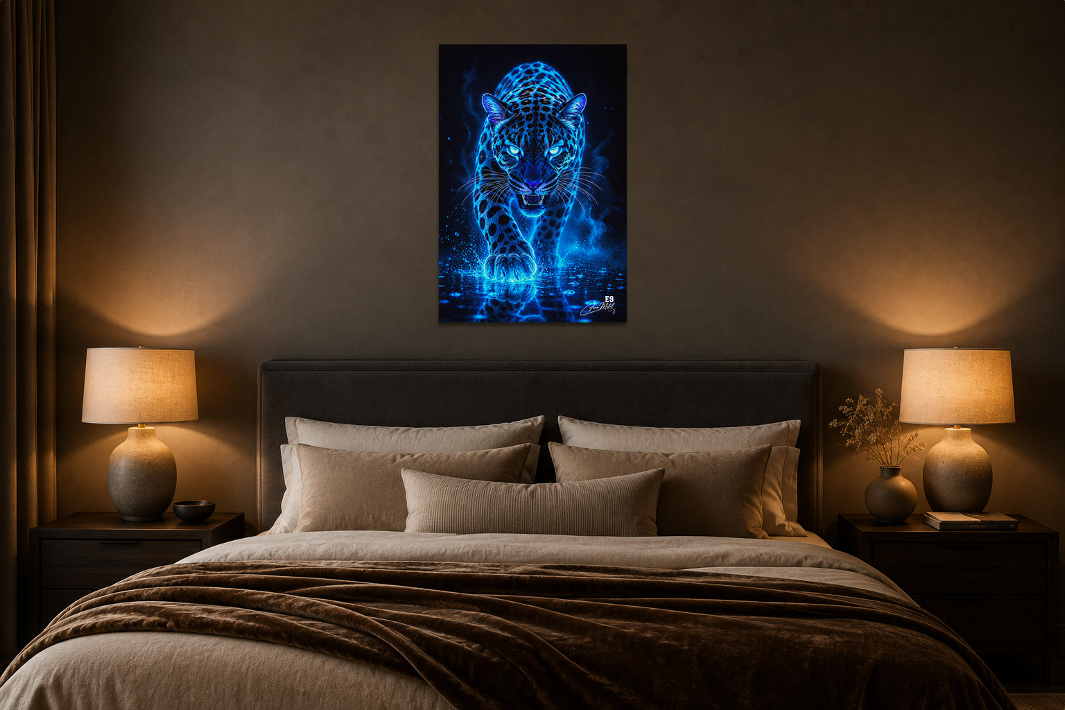 Blue Phantom - Impression sur aluminium HD | E9 Fine Metal Art