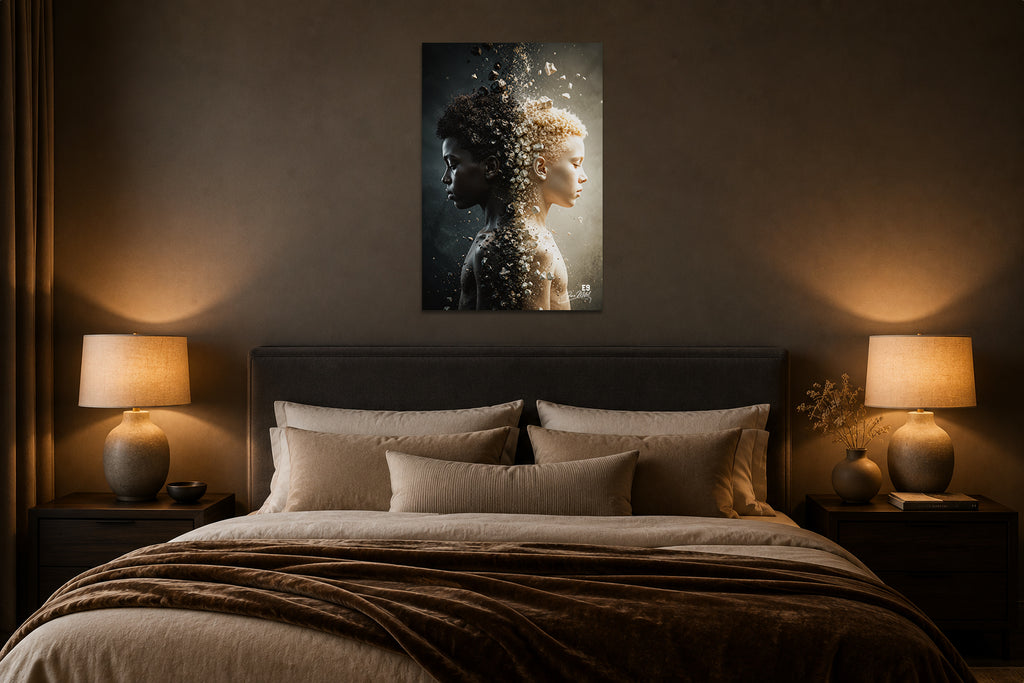 Two Worlds - Impression sur aluminium HD | E9 Fine Metal Art