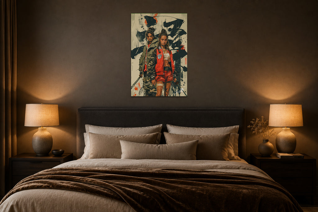 Urban Ronin - Impression sur aluminium HD | E9 Fine Metal Art