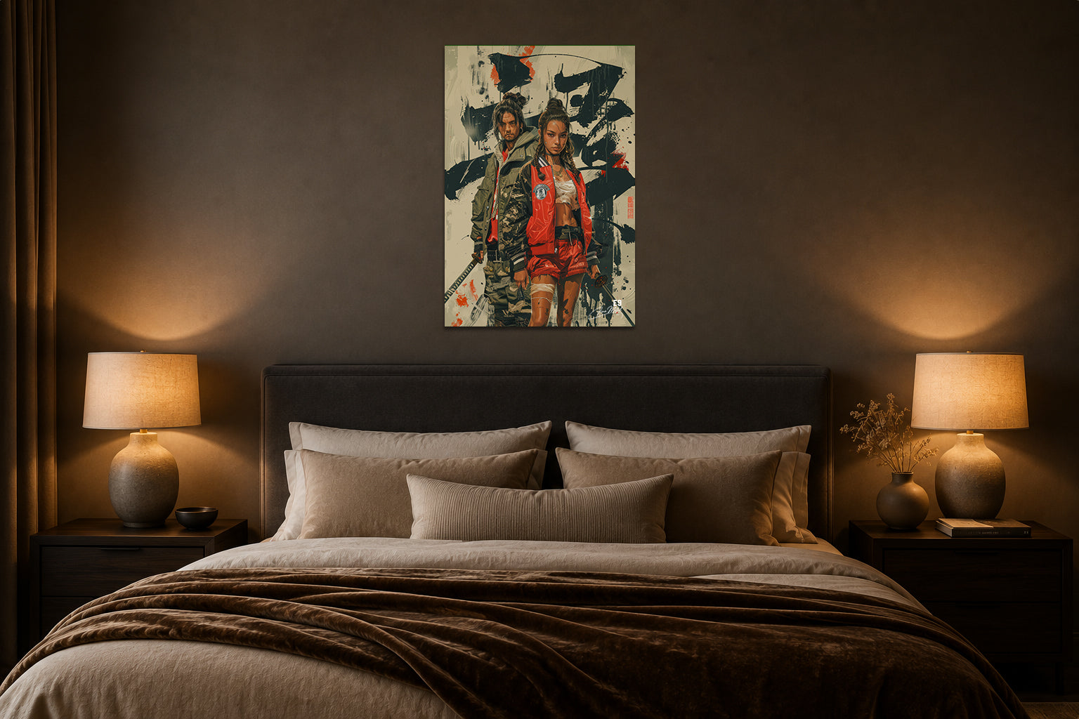 Urban Ronin - Impression sur aluminium HD | E9 Fine Metal Art