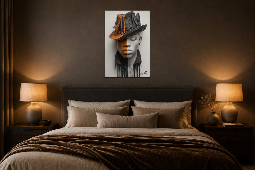 Half & Half XII - Impression sur aluminium HD | E9 Fine Metal Art