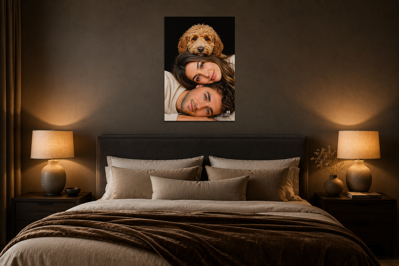 Souvenirs de famille Personnalisez ce style avec votre image, texte ou logo pour créer une décoration unique qui reflète votre identité. #8