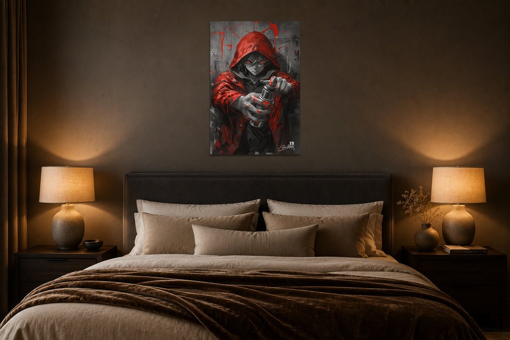Shattered Elegance - Surrealist Art Aluminium Print