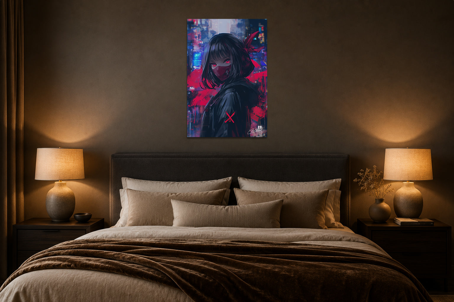 Shattered Elegance - Surrealist Art Aluminium Print