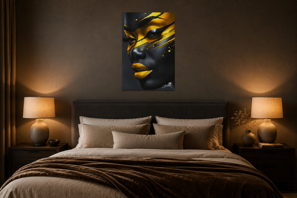 Wild Brushstroke - Impression sur aluminium HD | E9 Fine Metal Art