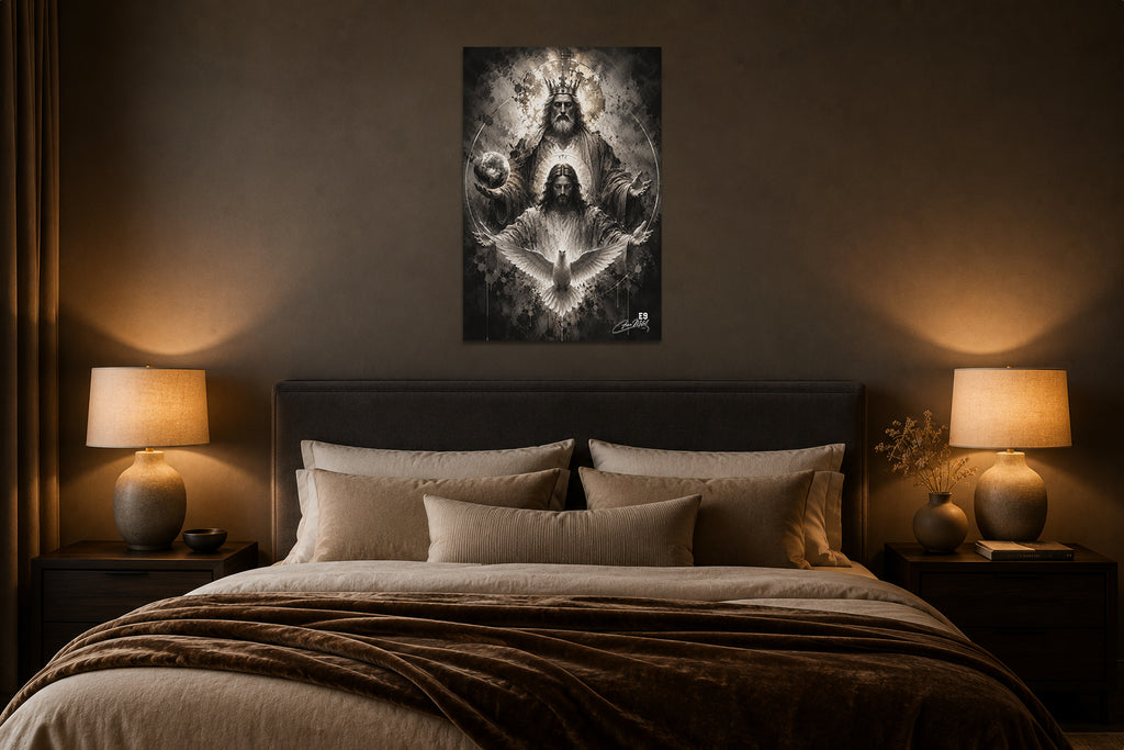 The Holy Trinity - Impression sur aluminium HD | E9 Fine Metal Art