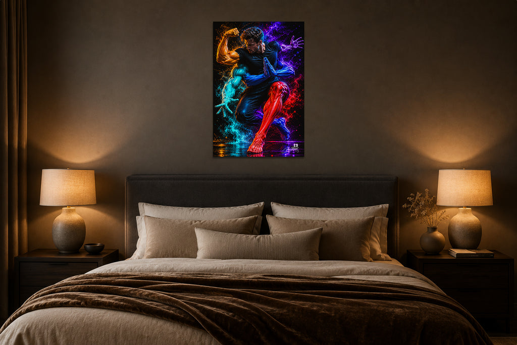 Unleashed Energy - Impression sur aluminium HD | E9 Fine Metal Art