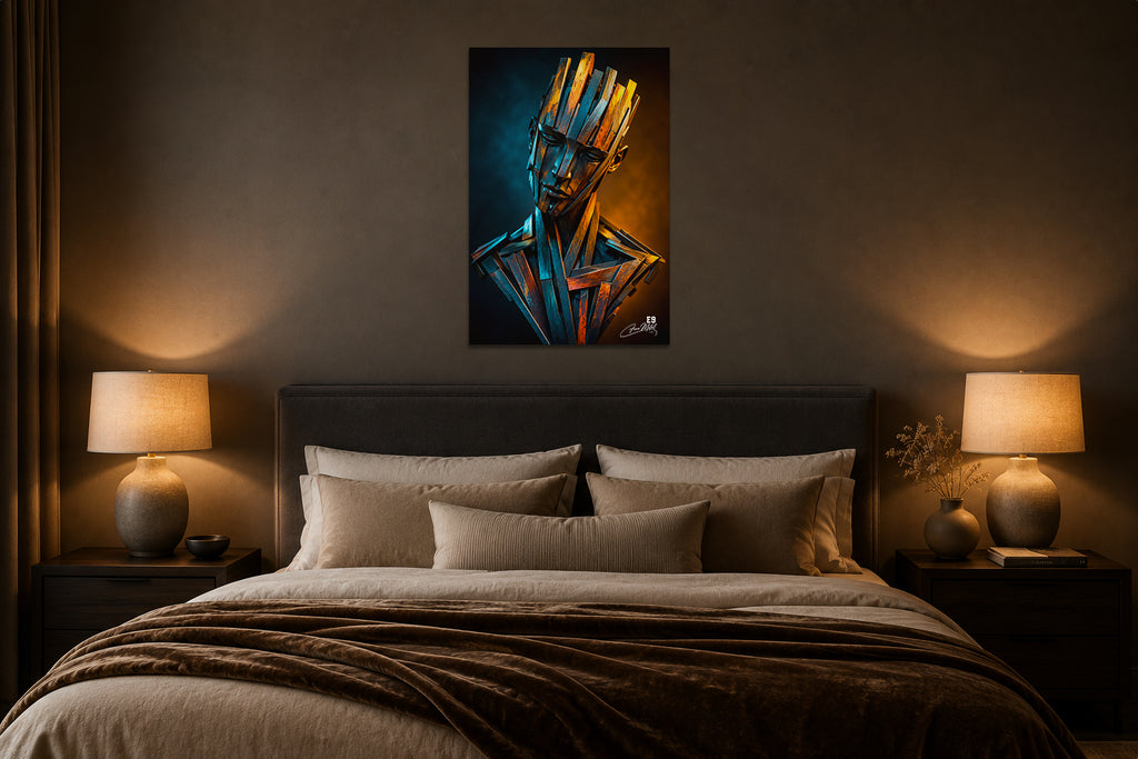 Broken Man - Impression sur aluminium HD | E9 Fine Metal Art