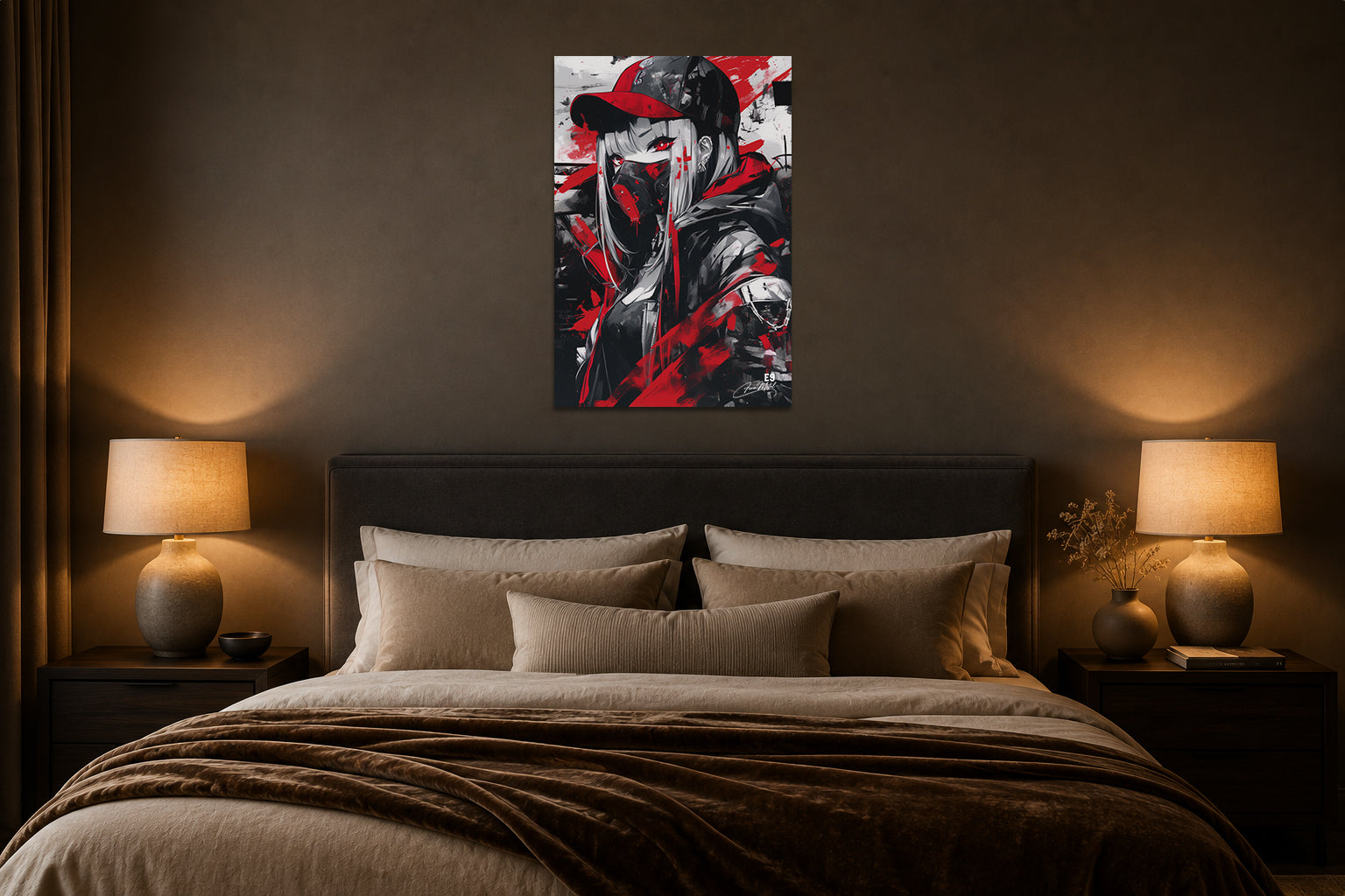 Shattered Elegance - Surrealist Art Aluminium Print