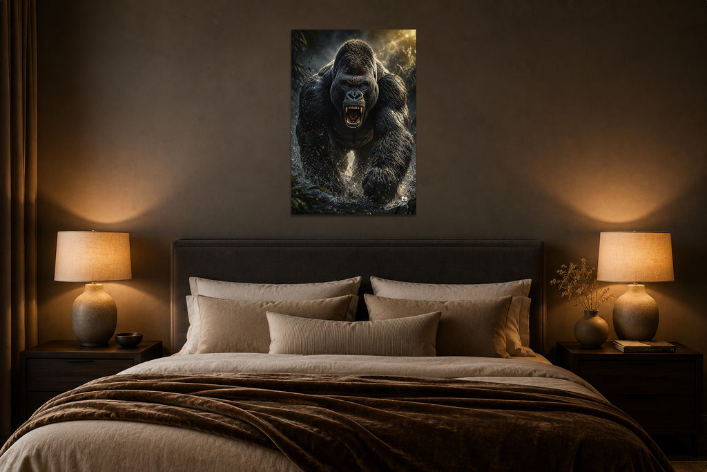 Silverback - Impression sur aluminium HD | E9 Fine Metal Art (Copie)