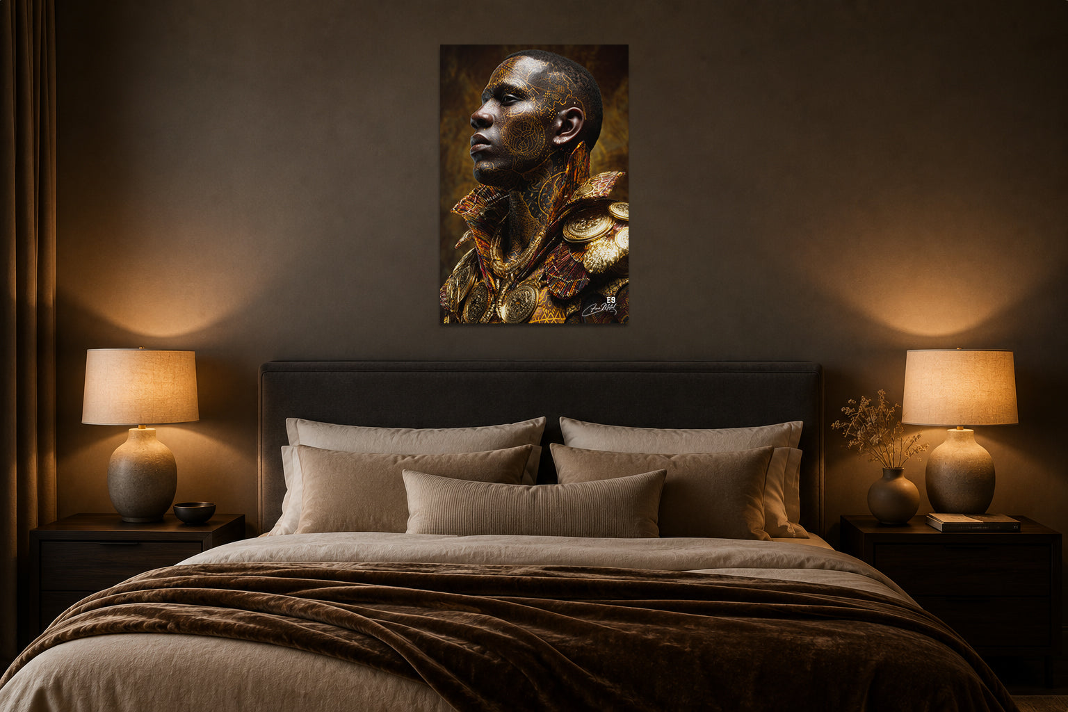 Rise of the King - Impression sur aluminium HD | E9 Fine Metal Art