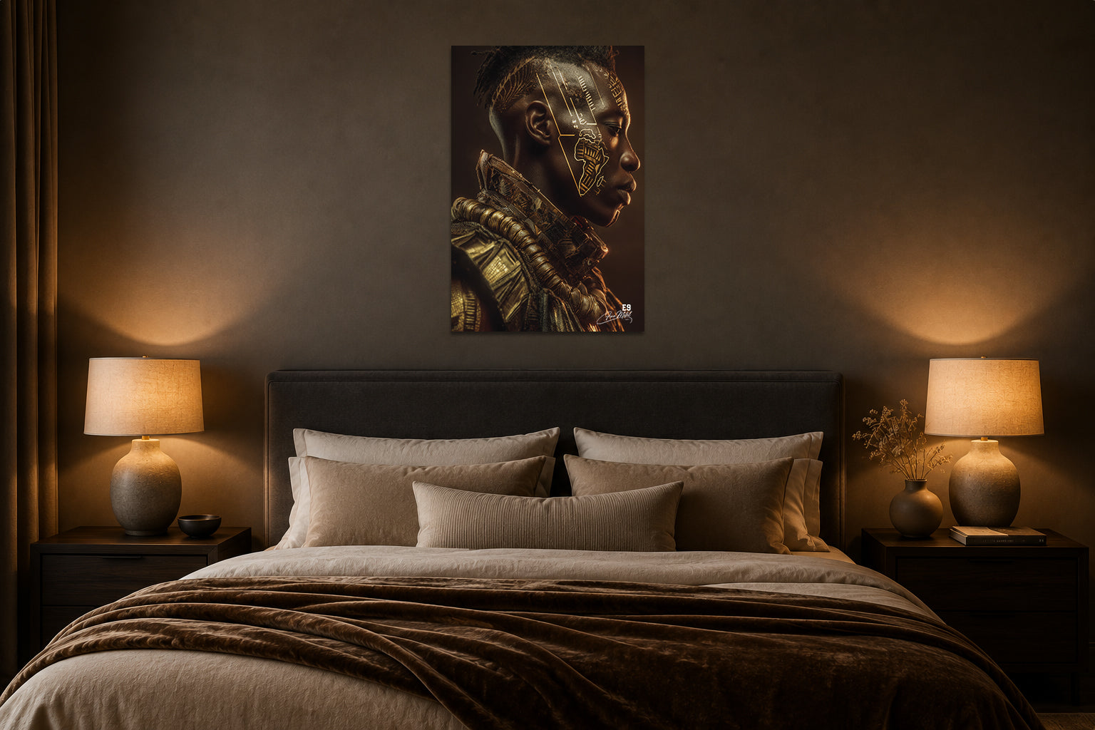 Shattered Elegance - Surrealist Art Aluminium Print
