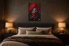 Red Hood Girl - Impression sur aluminium HD | E9 Fine Metal Art