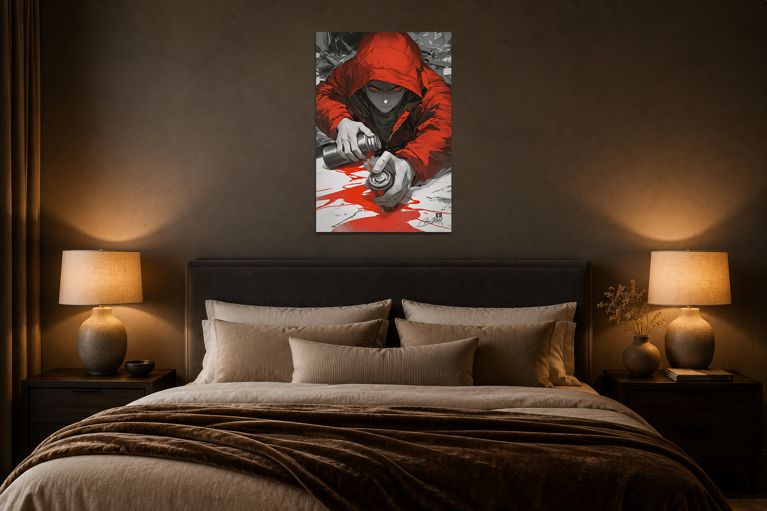 Shattered Elegance - Surrealist Art Aluminium Print