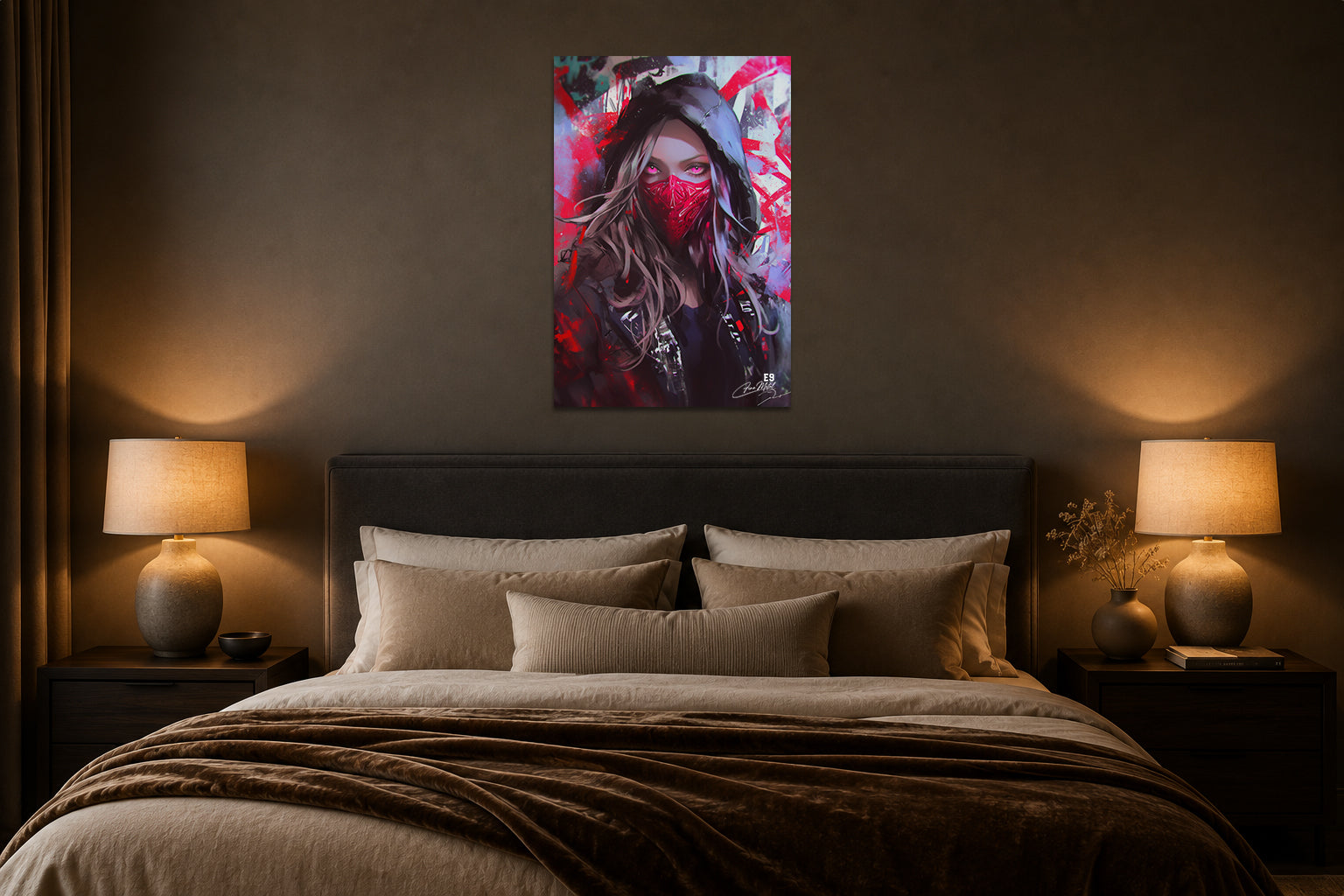 Shattered Elegance - Surrealist Art Aluminium Print