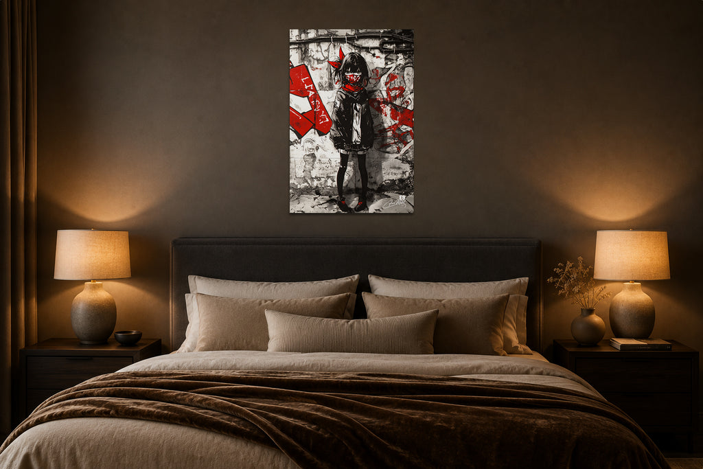 Little Devil - Impression sur aluminium HD | E9 Fine Metal Art