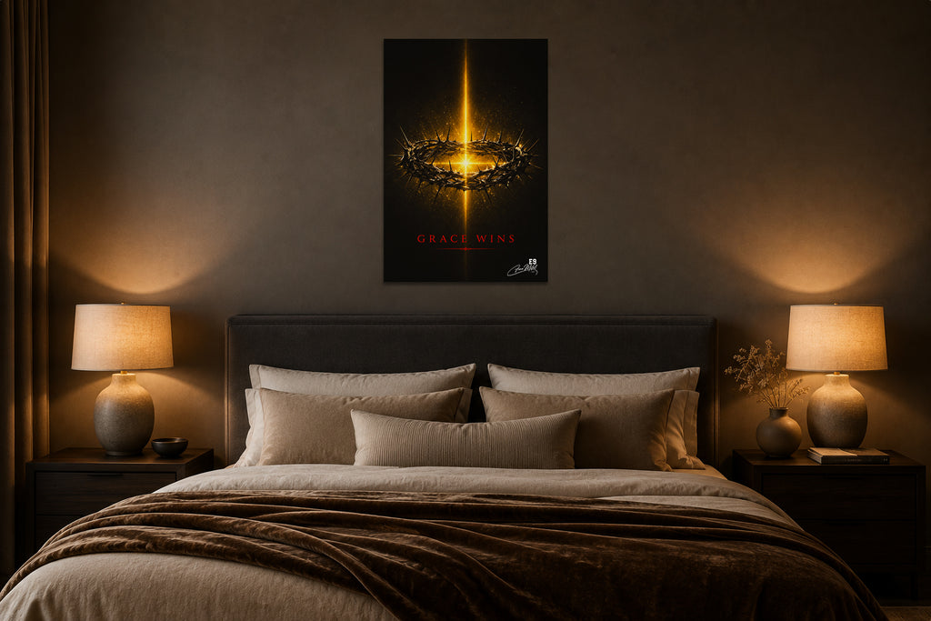 Grace Wins - Impression sur aluminium HD | E9 Fine Metal Art