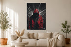 Red Ghost - Impression sur aluminium HD | E9 Fine Metal Art