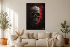 Sacred Skull - Impression sur aluminium HD | E9 Fine Metal Art