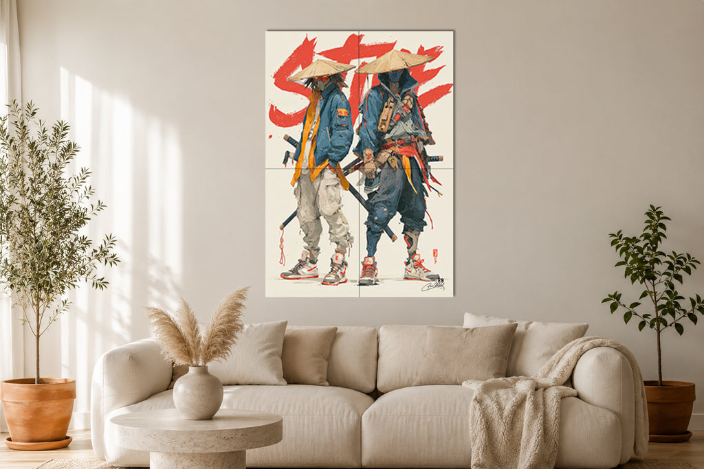 Style Ronin - Impression sur aluminium HD | E9 Fine Metal Art