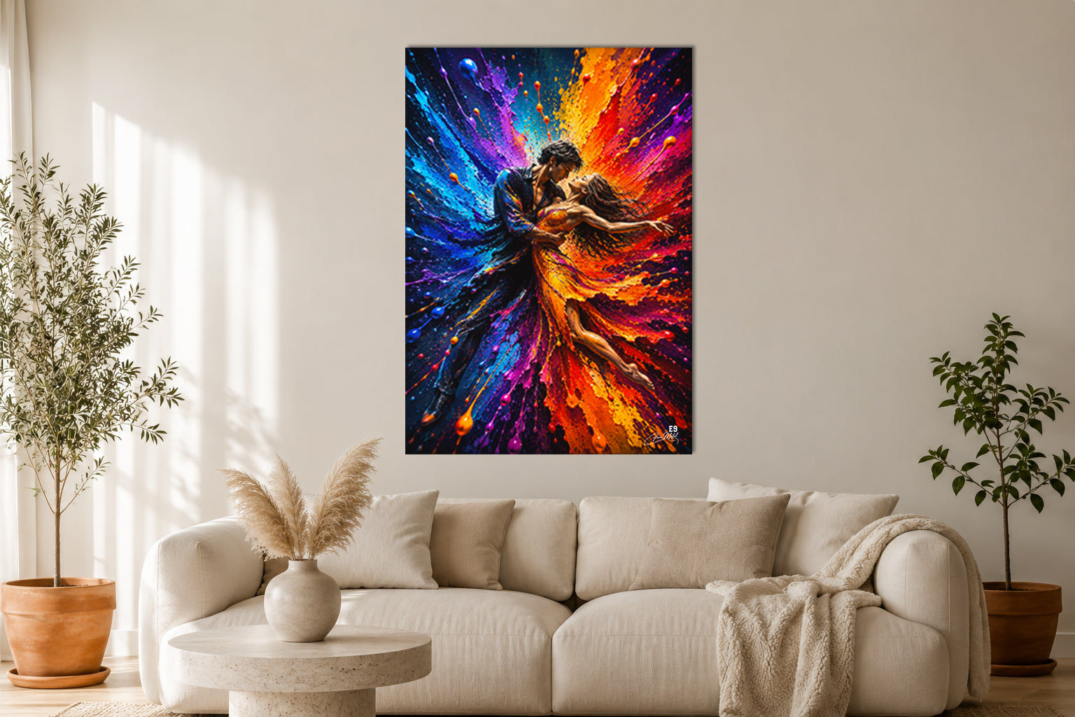 Love Explosion - Impression sur aluminium HD | E9 Fine Metal Art (Copie)