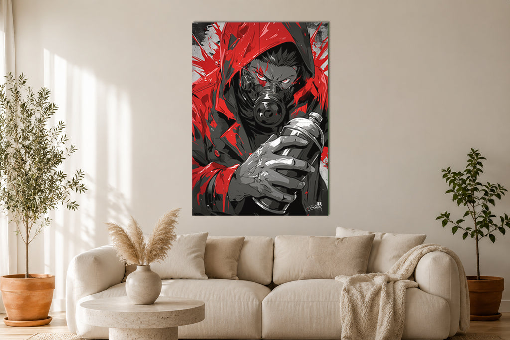 Shattered Elegance - Surrealist Art Aluminium Print