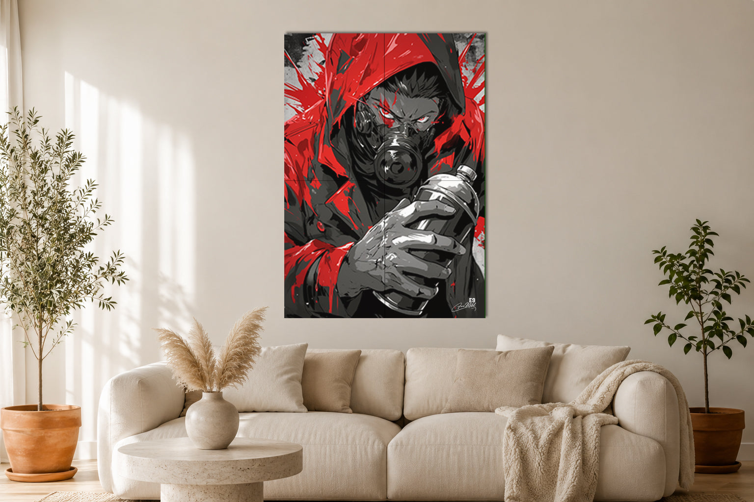 Shattered Elegance - Surrealist Art Aluminium Print