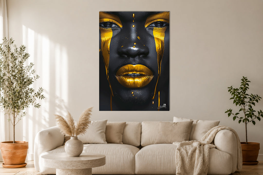 Shattered Elegance - Surrealist Art Aluminium Print