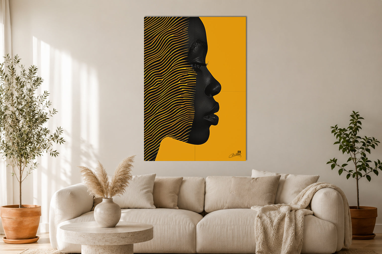 Linear Soul - Impression sur aluminium HD | E9 Fine Metal Art