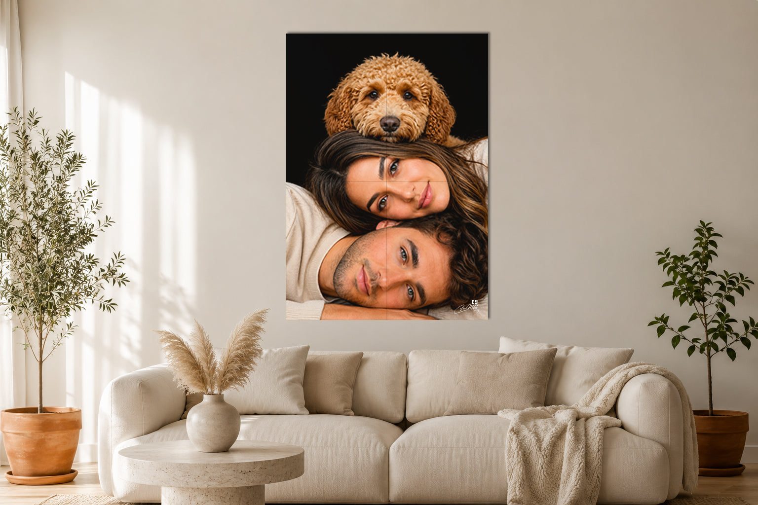 Souvenirs de famille Personnalisez ce style avec votre image, texte ou logo pour créer une décoration unique qui reflète votre identité. #8