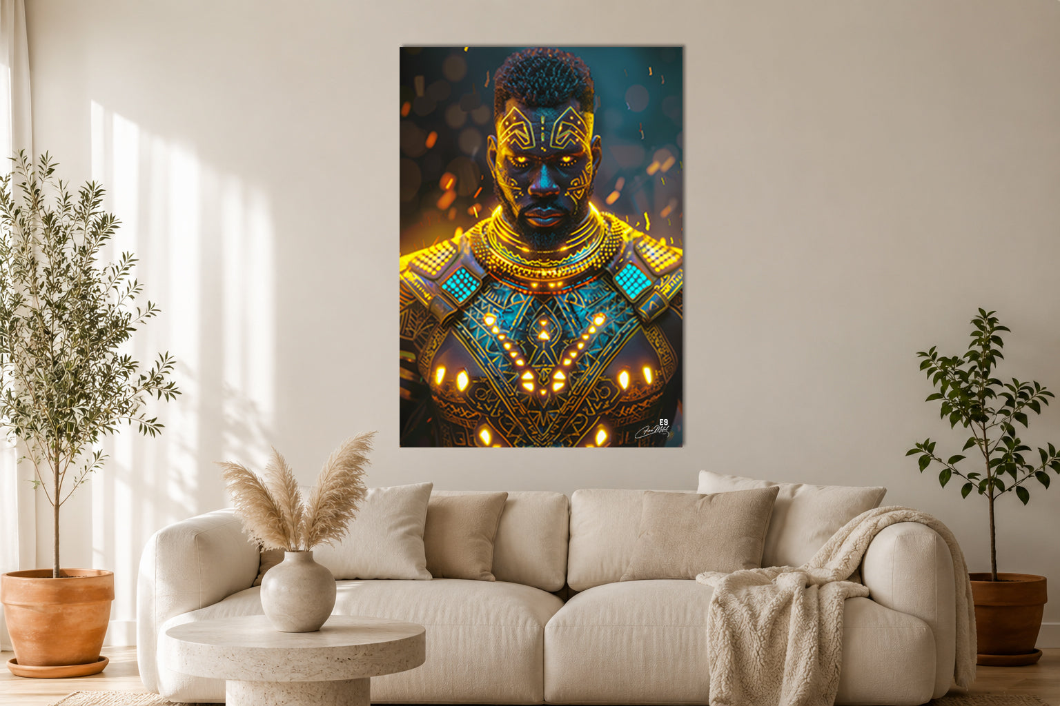 Shattered Elegance - Surrealist Art Aluminium Print