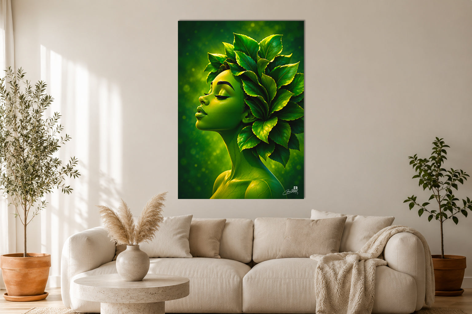Nature Queen - Impression sur aluminium HD | E9 Fine Metal Art