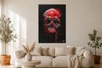 Sacred Skull - Impression sur aluminium HD | E9 Fine Metal Art