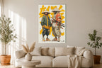 Ronin Code - Impression sur aluminium HD | E9 Fine Metal Art