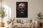 Sacred Skull - Impression sur aluminium HD | E9 Fine Metal Art
