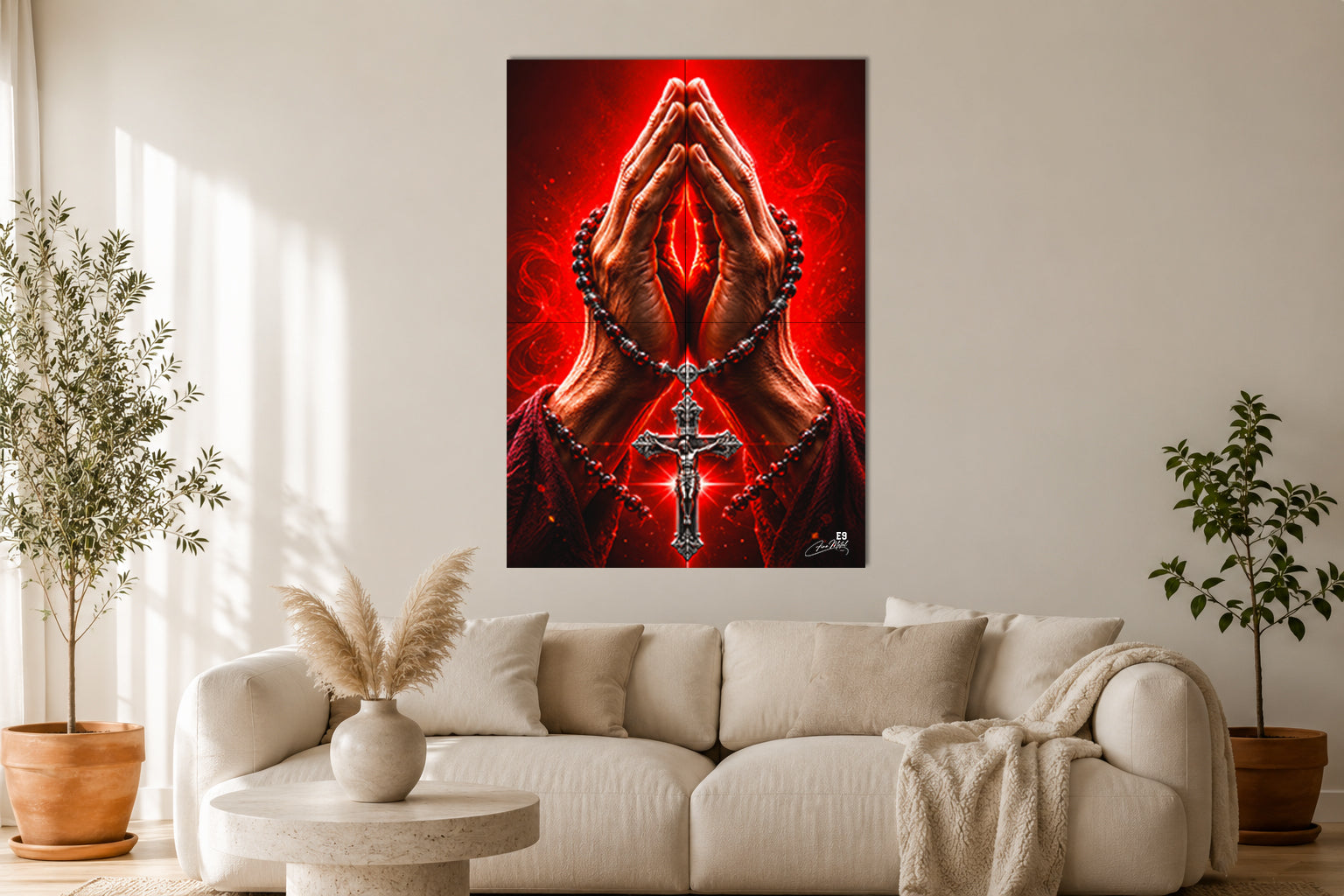 The Rosary - Impression sur aluminium HD | E9 Fine Metal Art