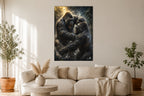 Clash of Titans - Impression sur aluminium HD | E9 Fine Metal Art