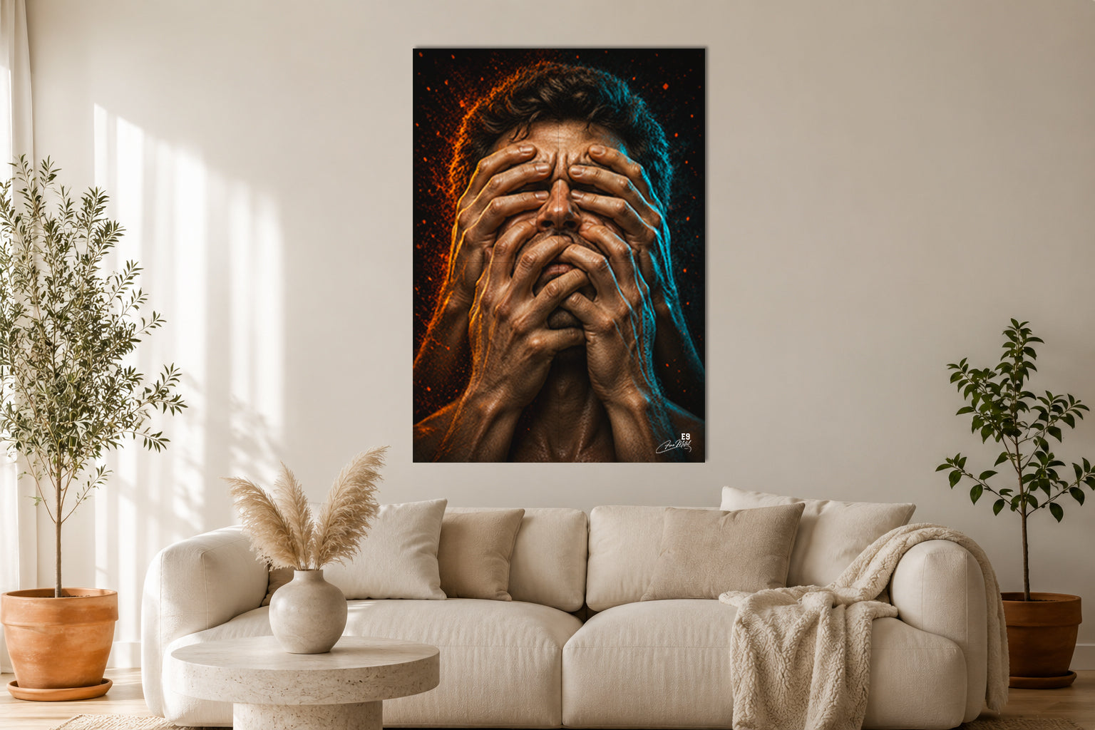 Hidden Truth - Impression sur aluminium HD | E9 Fine Metal Art