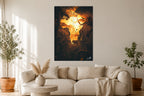 Mother Africa - Impression sur aluminium HD | E9 Fine Metal Art
