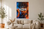 Focus Locs - Impression sur aluminium HD | E9 Fine Metal Art