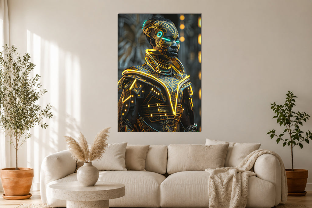 Shattered Elegance - Surrealist Art Aluminium Print