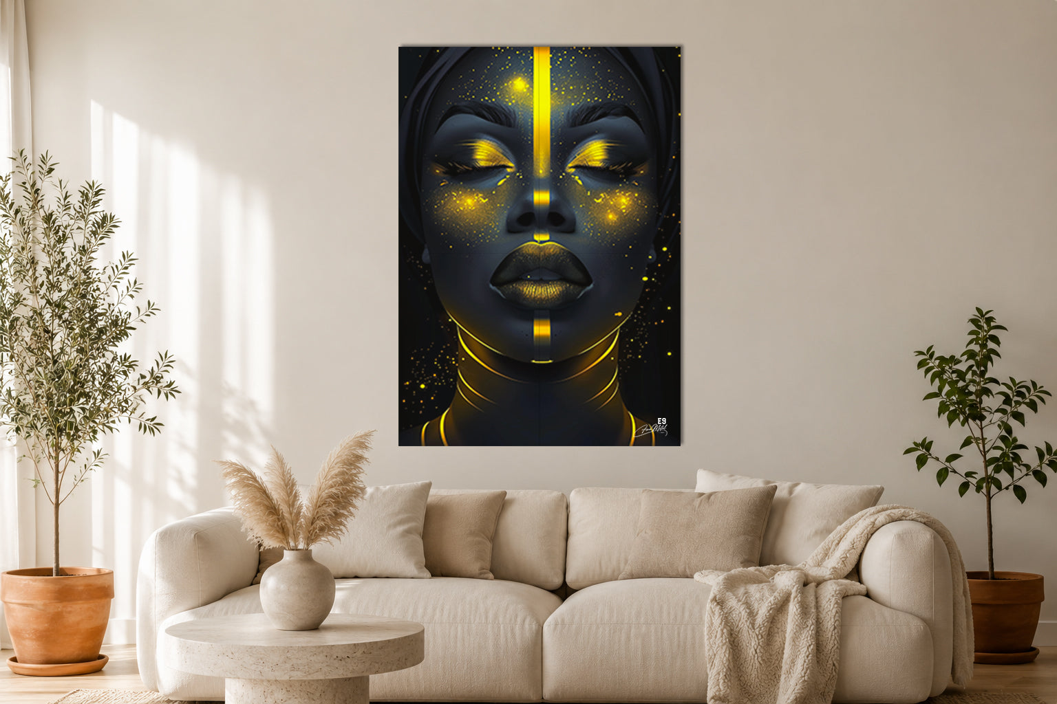 Shattered Elegance - Surrealist Art Aluminium Print