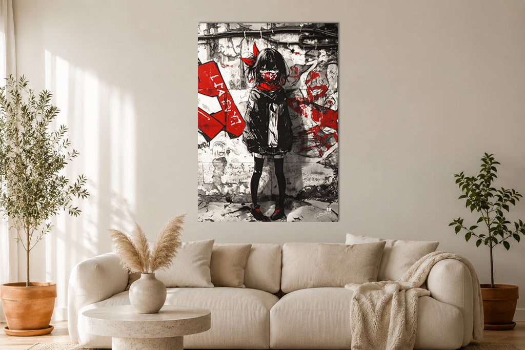 Little Devil - Impression sur aluminium HD | E9 Fine Metal Art