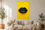 Black Lips - Impression sur aluminium HD | E9 Fine Metal Art