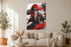 Red Ink - Impression sur aluminium HD | E9 Fine Metal Art