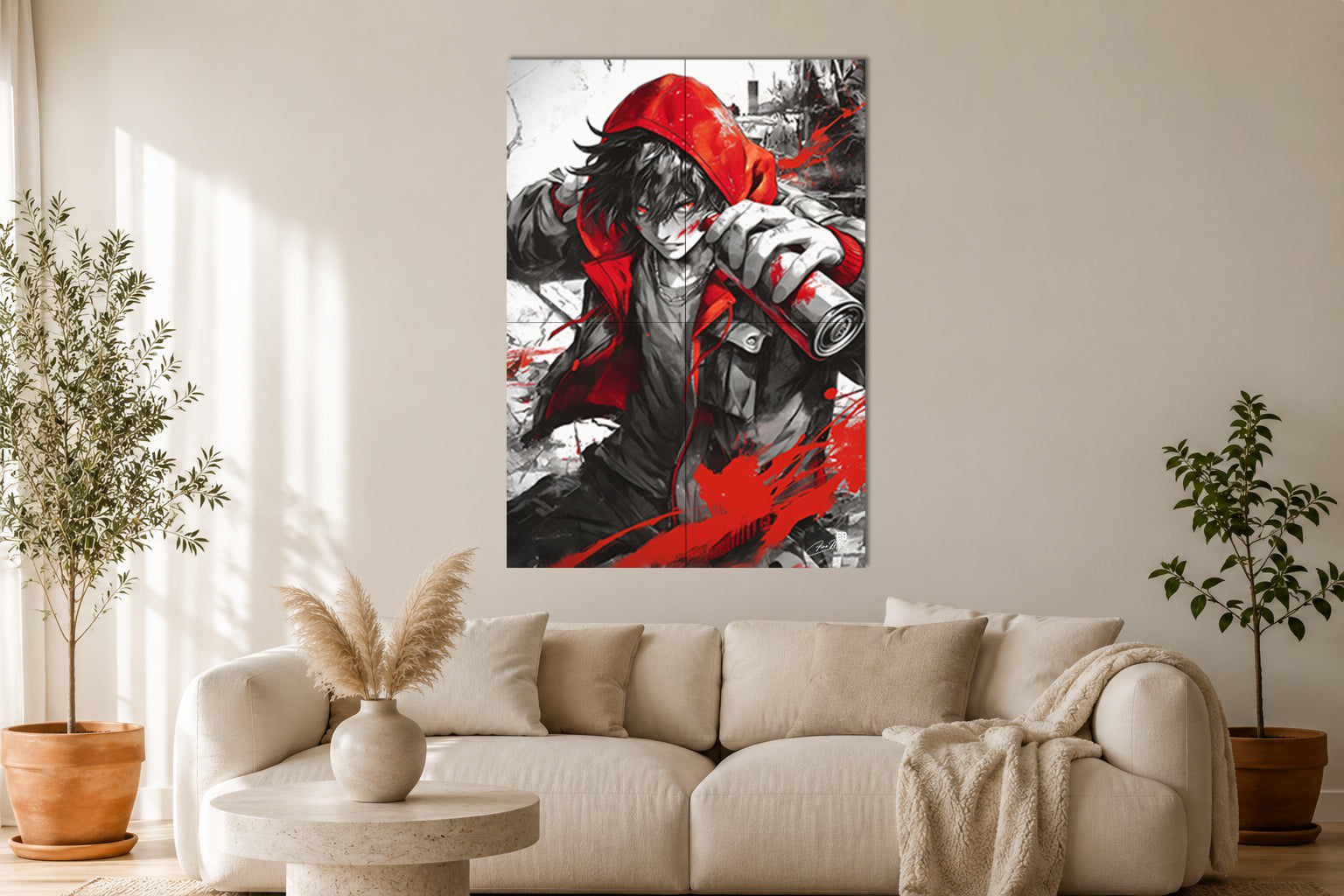 Shattered Elegance - Surrealist Art Aluminium Print