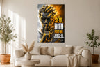Seul Dieu Peut Me Juger - Impression sur aluminium HD | E9 Fine Metal Art